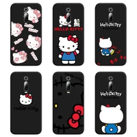 hello kitty cartoon kawaii cat phone case for redmi 9a 9 8a note 11 10 9 8 8t pro max k20 k30 k40 pro