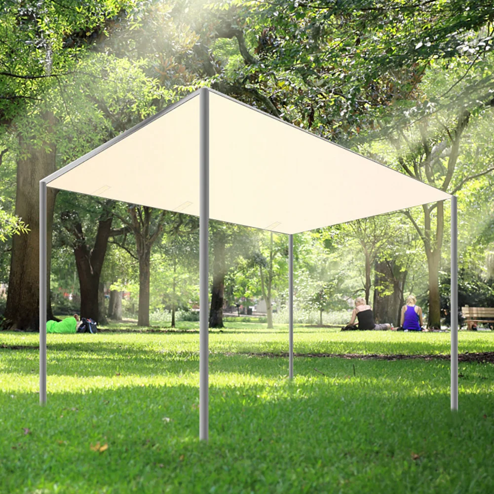 

Polyester Sun Shade Sail Easy Install Backyard Outdoor Patio Lawn Waterproof Awning UV Block Garden Wear Resistant Decking