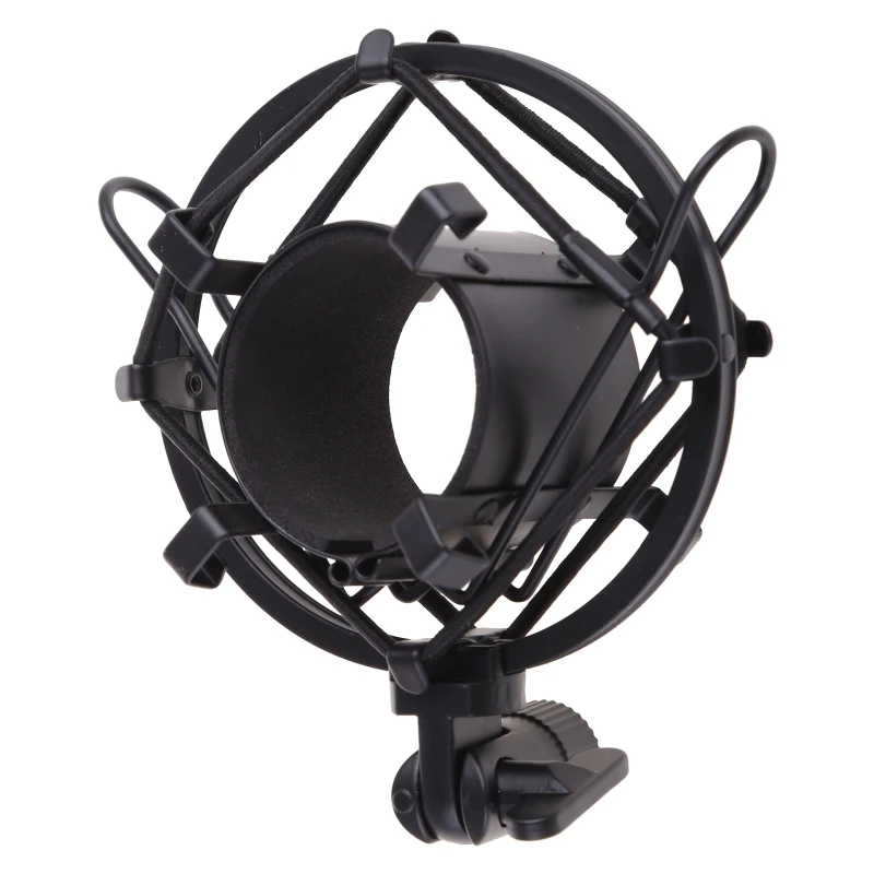 

Recording Studio Microphone Shock Mount Radio Station Live Streaming Gaming Anti Vibration Noise Concealing Durable