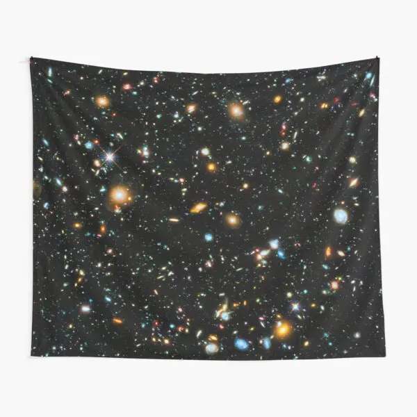 

Hubble Extreme Deep Field Tapestry Mat Home Bedroom Colored Decoration Beautiful Decor Hanging Printed Room Living Towel