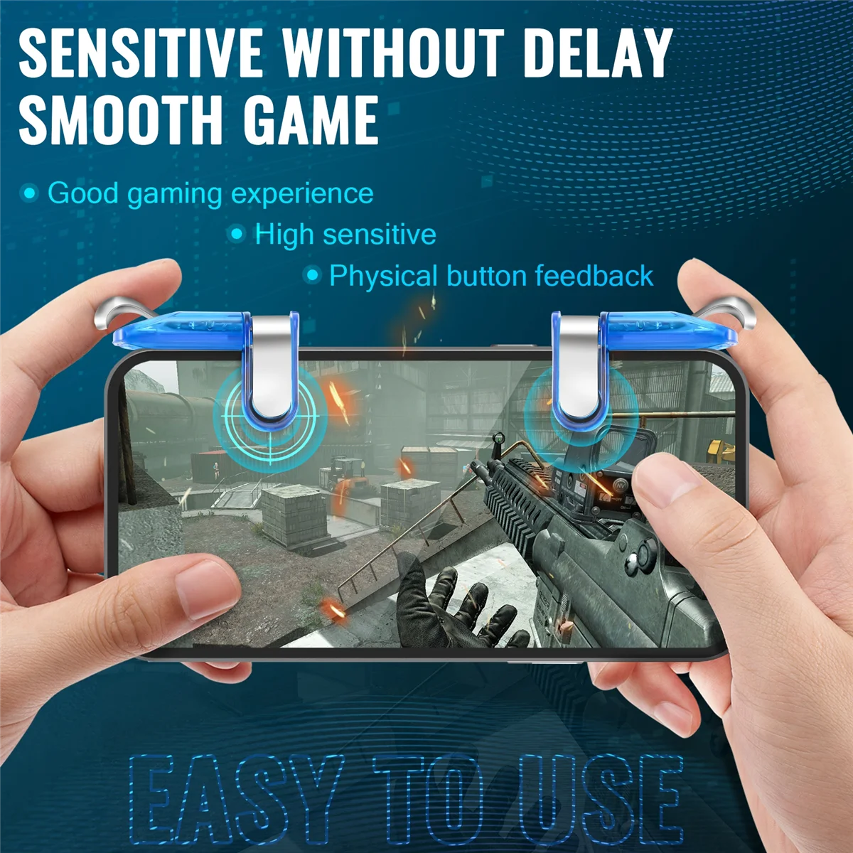 Мини Игровой триггер для PUBG геймпад мобильного управления L1 R1 Pubg игровые кнопки