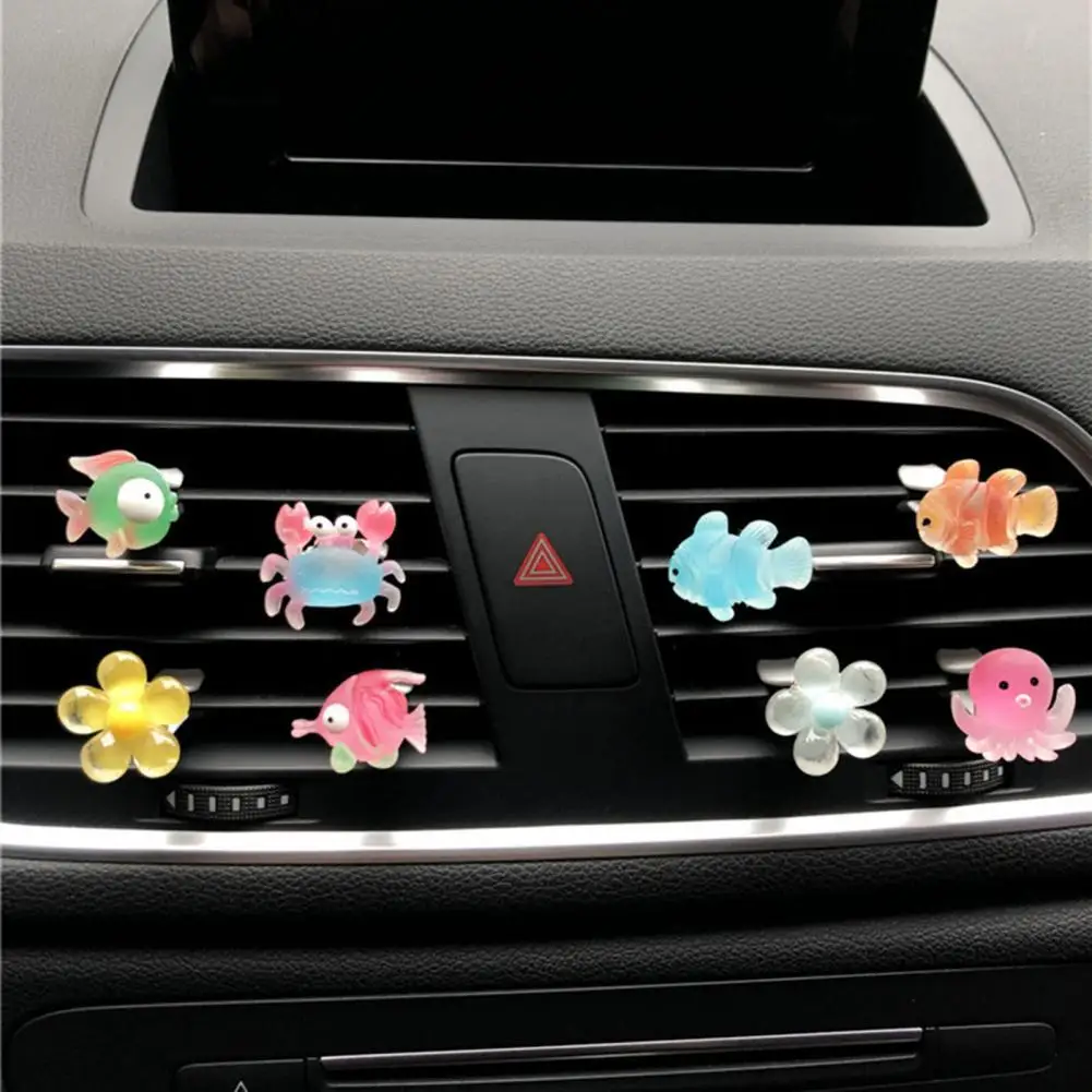 

Air Vent Clip Colorful Non-slip Animal Shape Crab Outlet Decoration Clip for Car