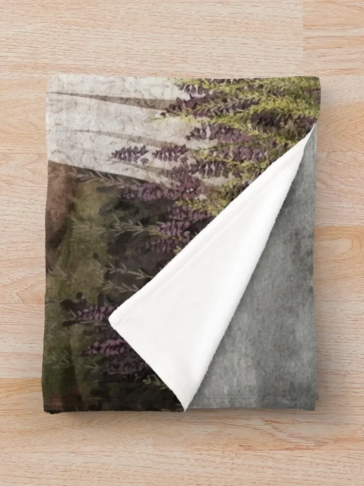 Хезер призрак плед одеяло Hairys туристические одеяла для кровати