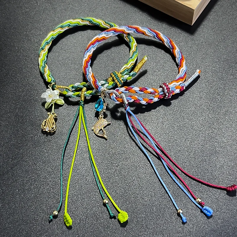 Аниме Genshin Impact Wanderer тартаглия Венти Косплей балладер браслет Регулируемая