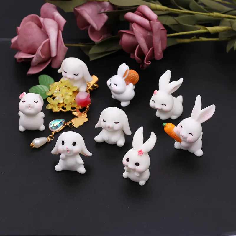 

20pcs/lot Little Cute Bunny Kids Toys Birthday Gift Home Decor Dolls