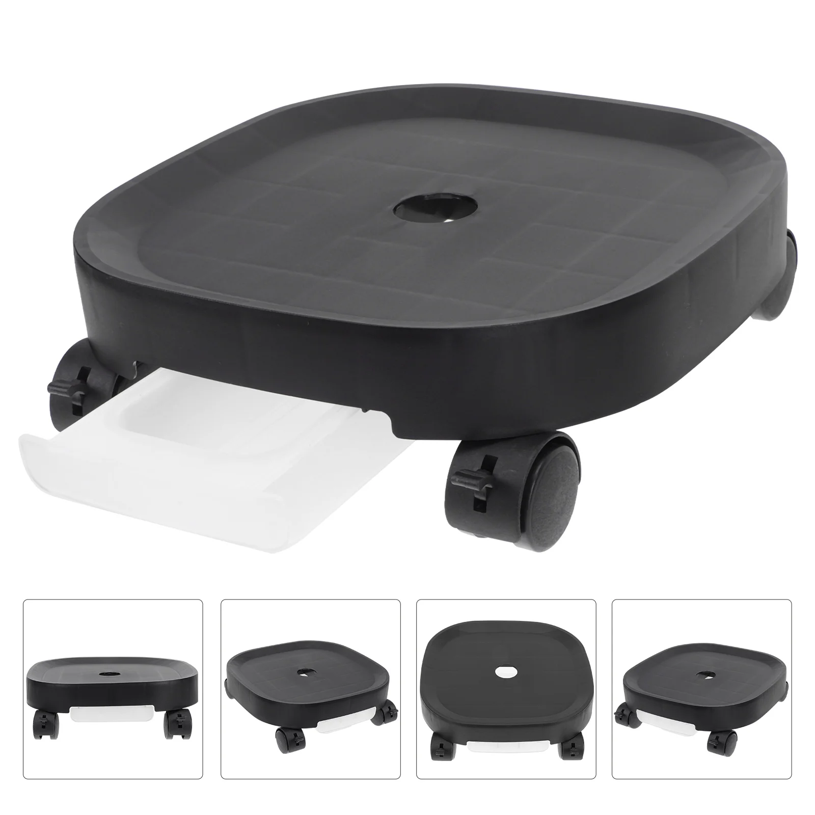 

Wheels Stand Pot Flower Planter Flowerpot Caster Holder Roller Rolling Tray Base Supplies Wheeled Dolly Potted Shelf Rack Duty