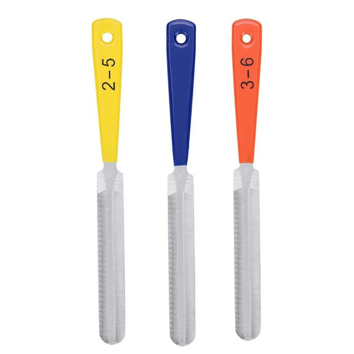 3 шт. набор напильников для гитарных гаек инструмент ремонта гвоздей напильник