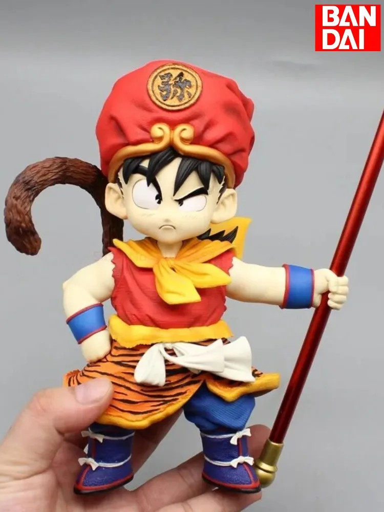 

19cm Dragon Ball Figurine Sou Goku Anime Figure Westbound Series Tiger Skin Model Pvc Statue Dolls Collection Decora Toys Gifts