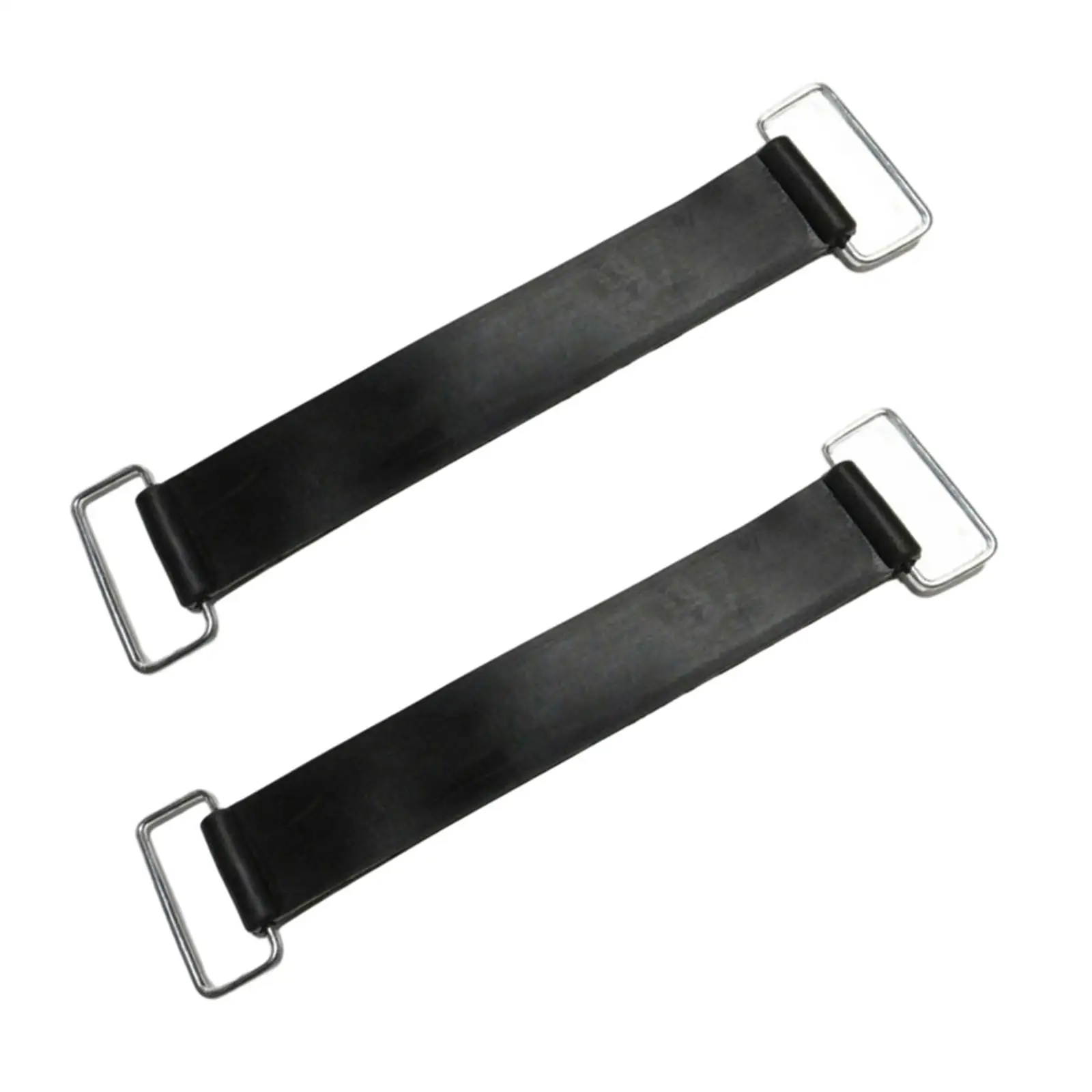 

2 Pieces Non Slip Battery Straps Rubber Band Fit for Motorcycle Scooter Car