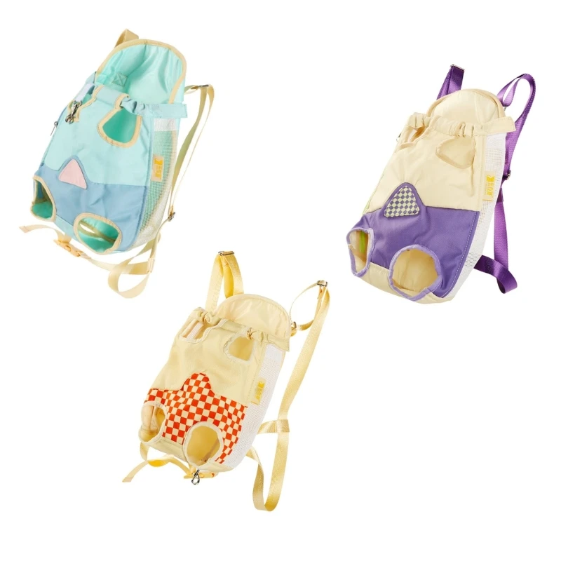 

Stylish and Convenient Pet Backpack Adjustable and Comfortable Front Pack for Dogs and Cats