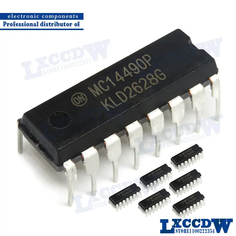 5 шт., MC14490P DIP-16, MC14490, MC14490PG DIP, MC1496BP, MC1496, MC145027P, mc14584nb, MC1413P, MC1413, MC1496P