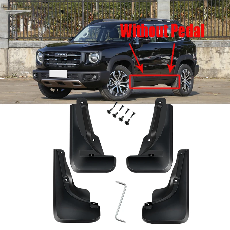 

Для Haval Dargo 2022 2021 Автомобильные Брызговики пластиковый чехол для крыла вспышки брызгозащитный чехол наружные Брызговики автомобильные аксессуары