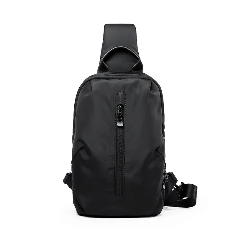 Male Shoulder Chest Bag For Men Casual Crossbody Bag Men Anti Theft School Summer Outdoor Short Trip Messengers Sling Bag