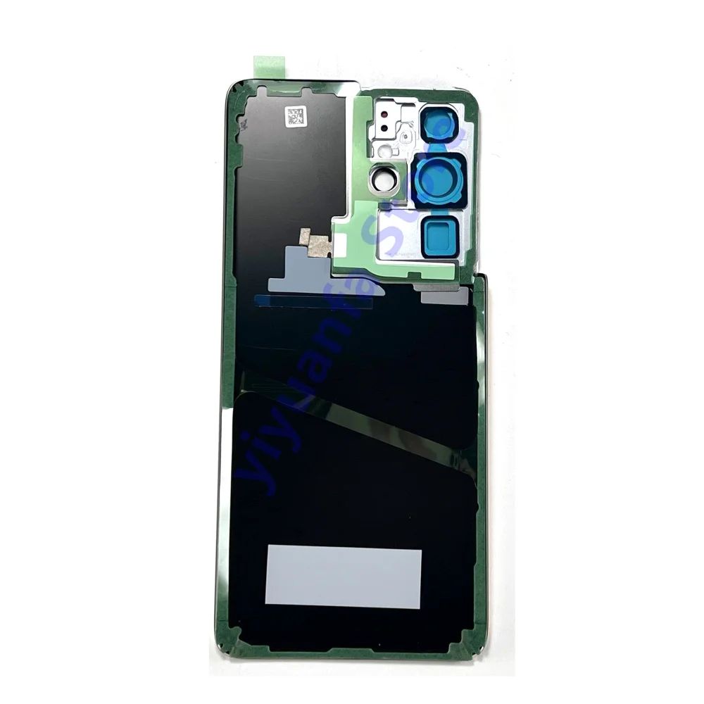 Замена стекла задней крышки для Samsung Galaxy S21 Ultra 5G G998 SM-G998 крышка батарейного отсека
