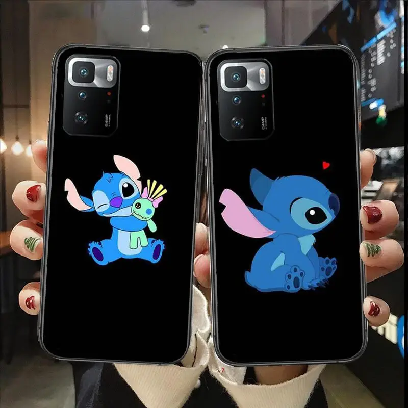 Stich мультяшный мягкий телефон случай для Redmi Примечание 4 5a 5 6 7pro 7 8 8pro 8t 9 pro max 9s 9t 10
