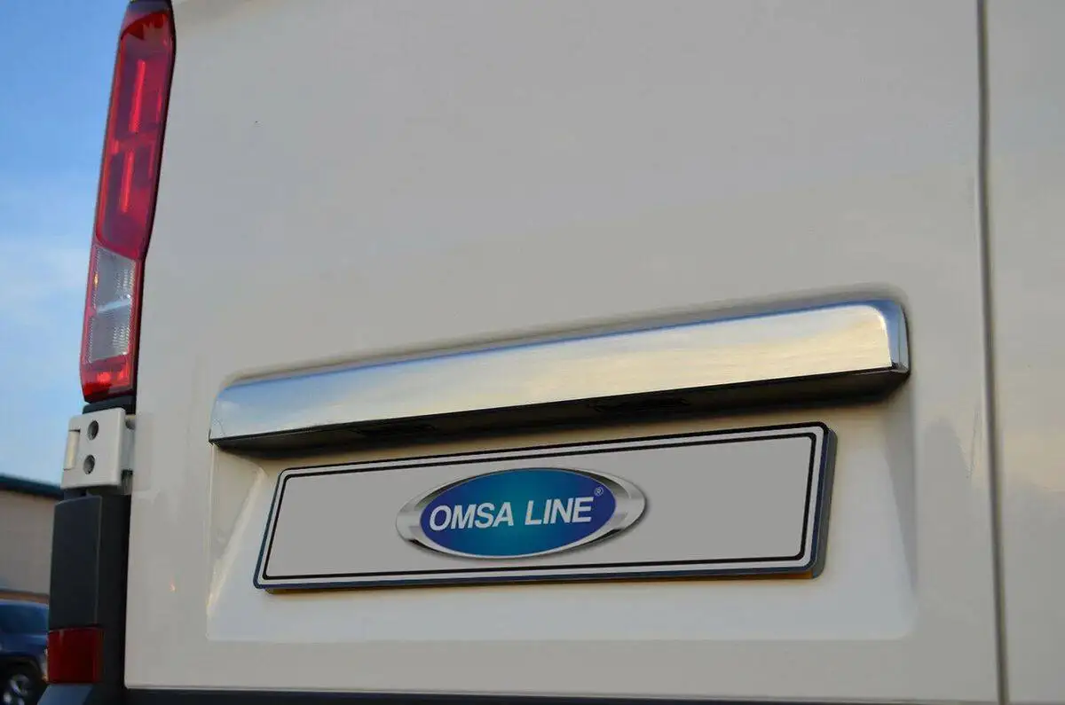 

Man TGE Tailgate Trim (2017 2022) -1 Pcs. -- St. Steel