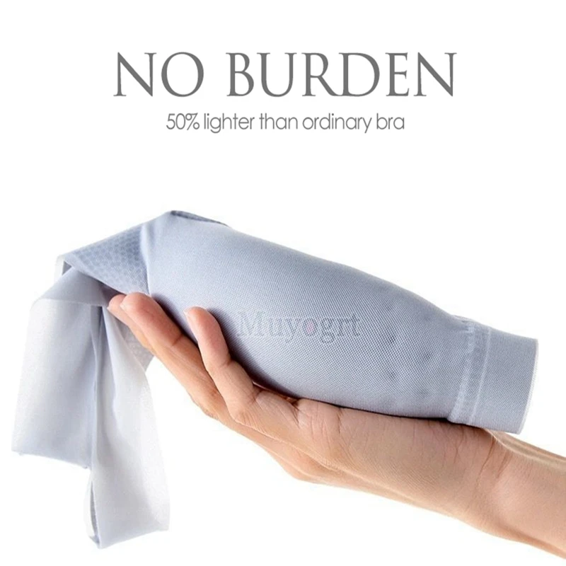 Thai Latex Underwear Bras for Women Large Size  Push Up Brassiere Seamless Bra Top Comfort Cooling Gathers Shock-Proof Pad