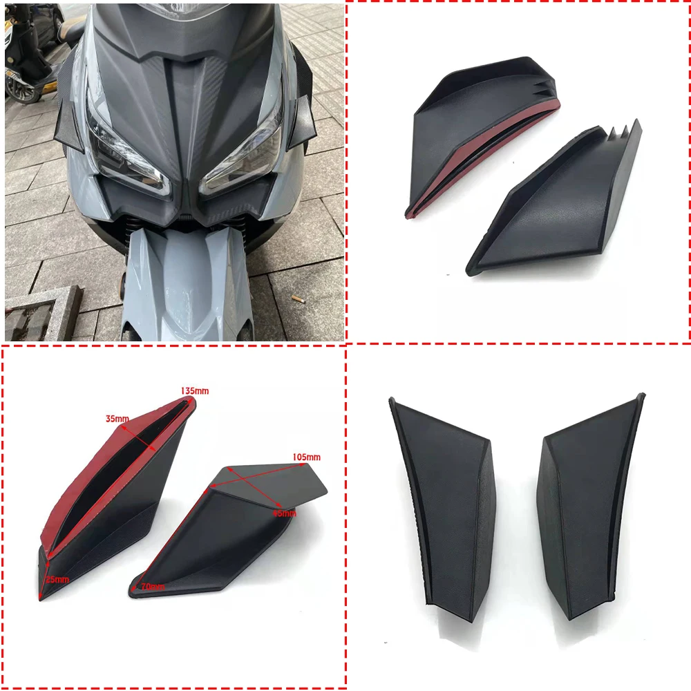 Enlarge Motorcycle Aerodynamic wind Wing Winglet Modification Spoiler Kit For BMW C400GT C400X C650 Sport C650GT Scooter Dynamic Wing