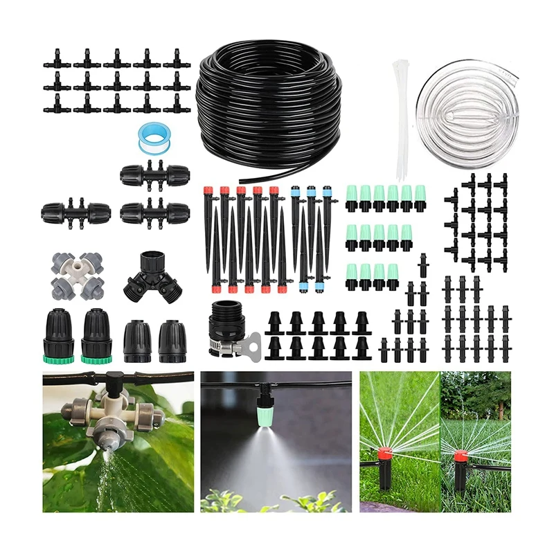 Система орошения комплект капельного микротипа автоматический с регулируемым