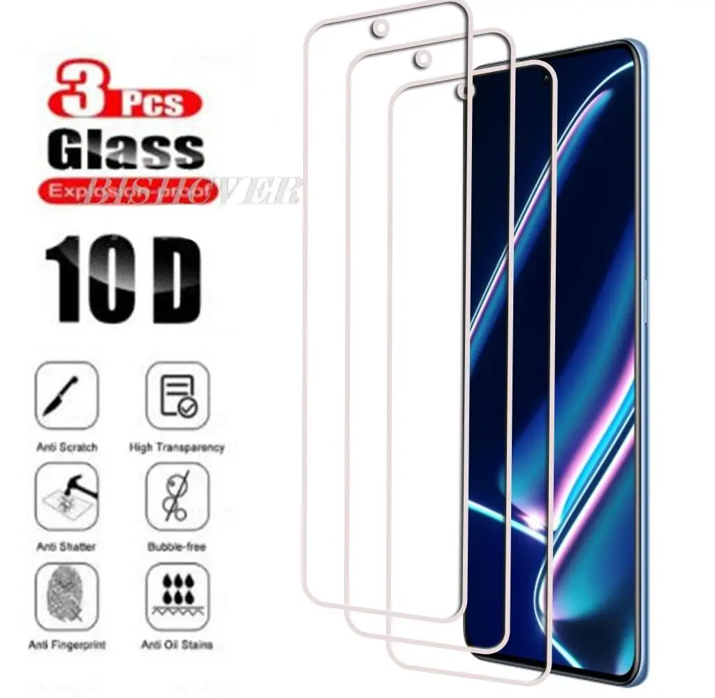 

Закаленное стекло для Realme GT Neo5 SE Realme GT 3 RMX3700 RMX3706 RMX3709, защитная пленка для экрана телефона, 3 шт.