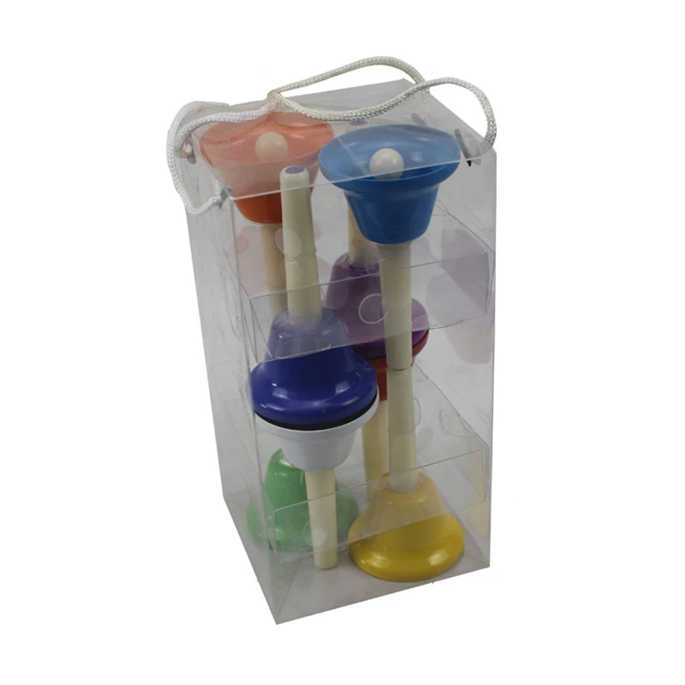 Музыкальные колокольчики Orff хроматические ударные инструменты с 8 нотами