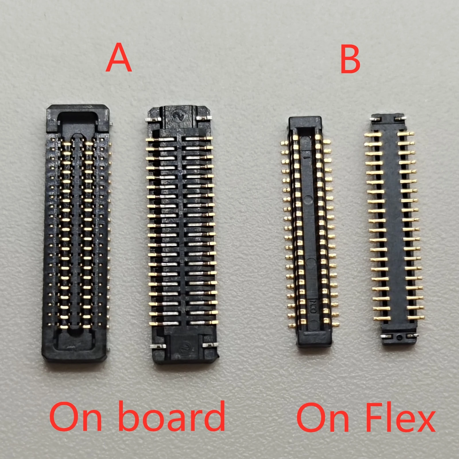 2-10 шт., гибкий разъем для ЖК-дисплея Samsung Galaxy G6200 A6S A10S A107 A107F A20S A207 A207F