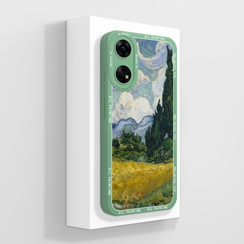 Оригинальная задняя крышка телефона для Oppo Reno 8 T, для Oppo Reno8 T 4G, искусственная кожа, противоударные мягкие Защитные пленки из жидкого силикона