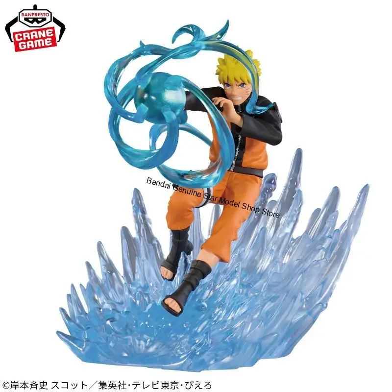 Фото Оригинальная коллекционная фигурка Banpresto NARUTO: Учиха Саске и Наруто в боевой комбинации, модель Figuarts №3