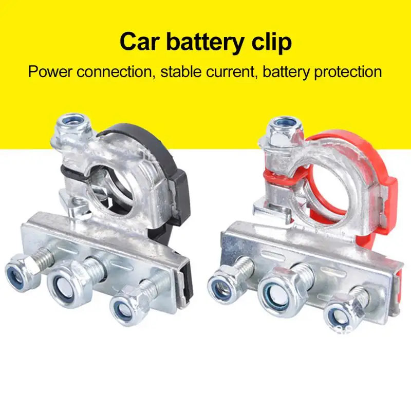 

Auto Battery Terminal Connecto Universal Connection Terminal Corrosion Resistance Durable Battery Quick Release Battery Clamps