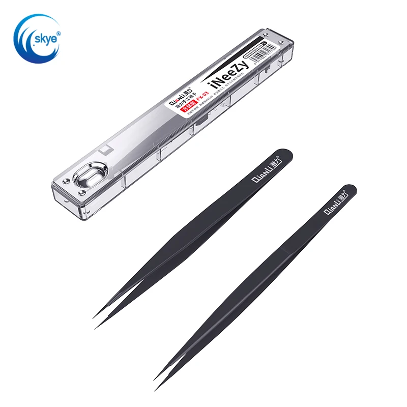 

Qianli Ineezy Tweezers 0.1mm Pure Manual Grinding Mainboard Fly Wire Nonmagnetic Stainless Steel Rust and Corrosion Resistance