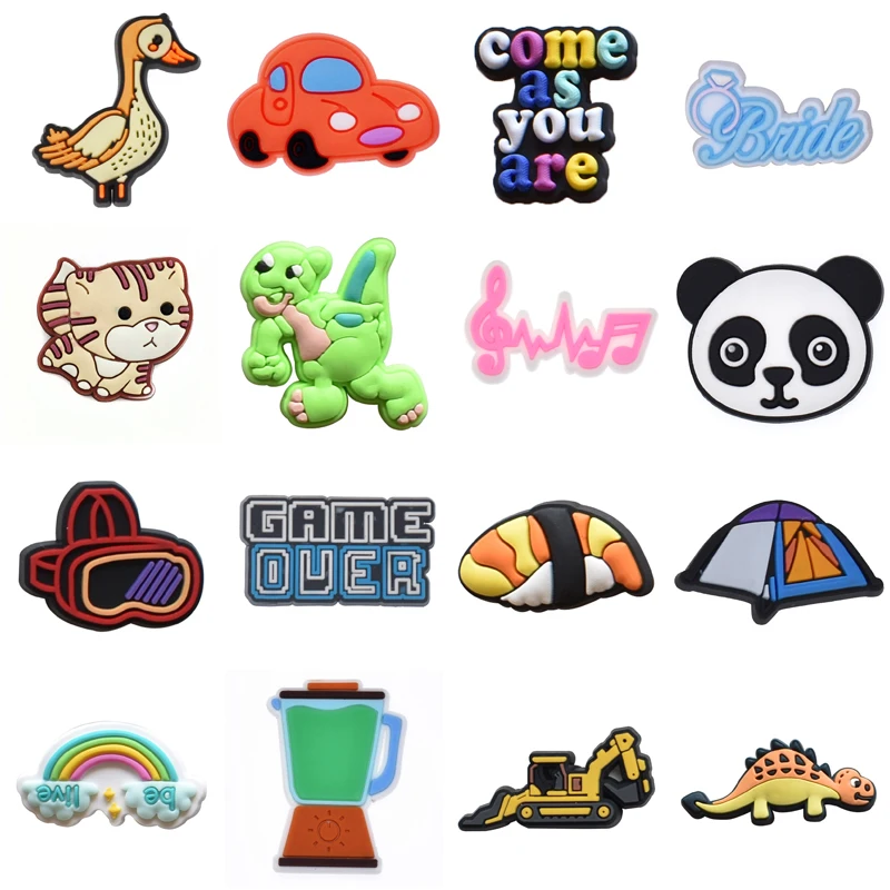 

Лидер продаж, подвески для обуви из ПВХ, аксессуары для мальчиков и девочек, искусственные подарки, булавки с пряжкой, украшения, подходят для сандалий, браслет