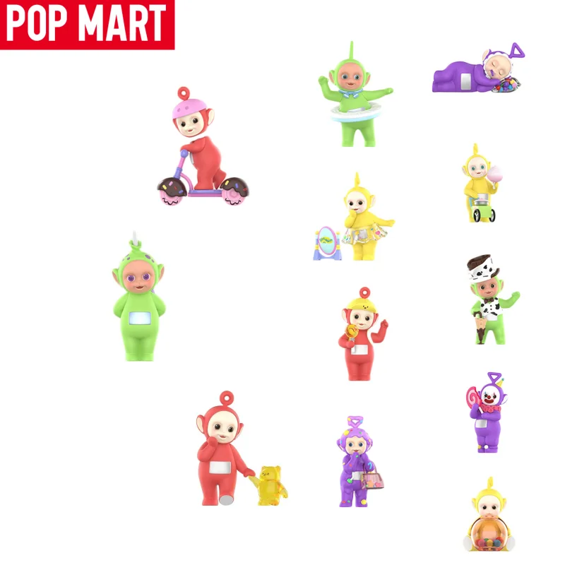 

POP MART Cartoon Desktop Ornament Teletubbies Series Dream Candy World Hand-made Blind Box Kawaii Children's Toy Creative Gift