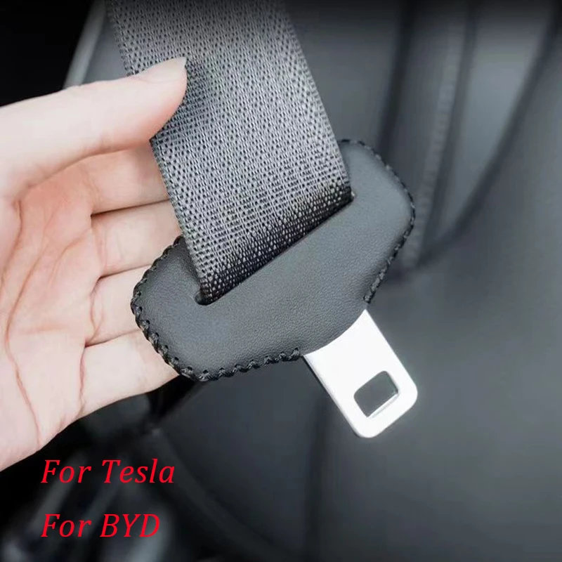 

Кожаная пряжка для ремня безопасности Tesla Model 3 X S Y 2023