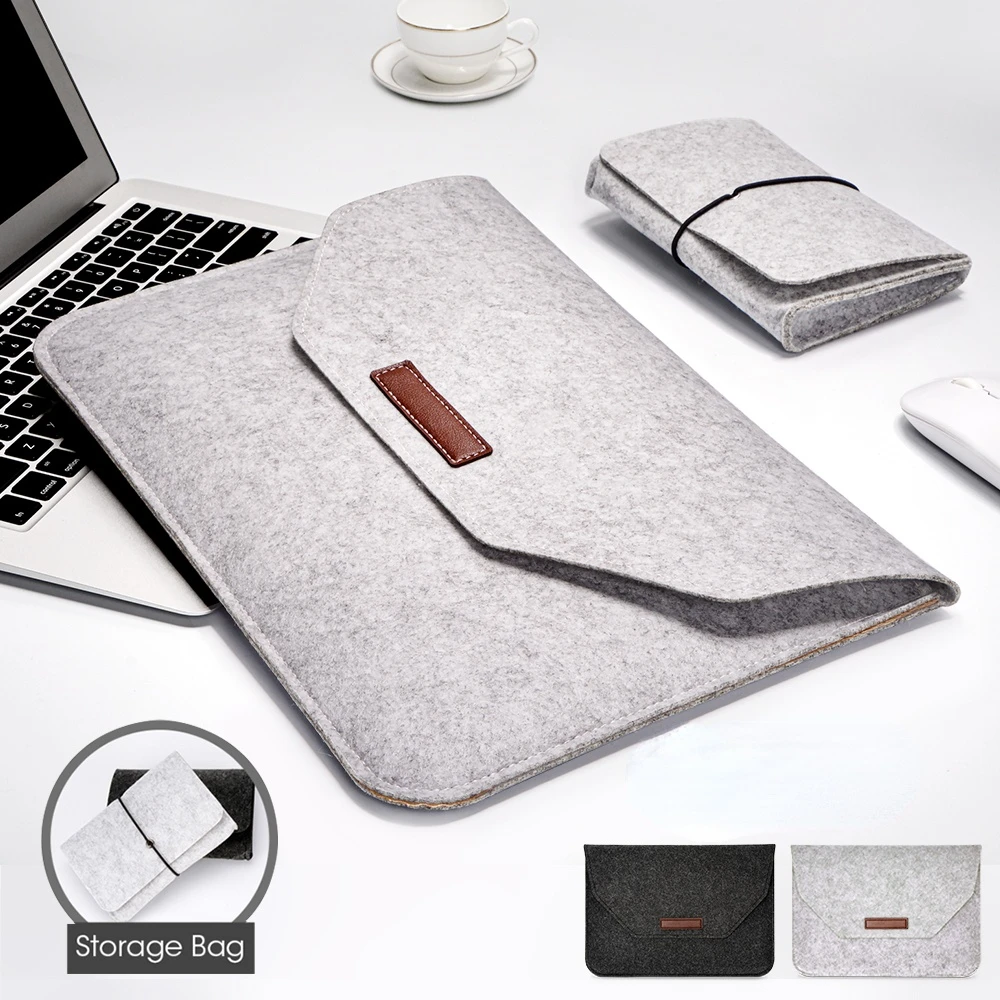 

portátil 12 13.3 14 15 16 polegada feltro notebook tablet caso capa Fashion Free shipping