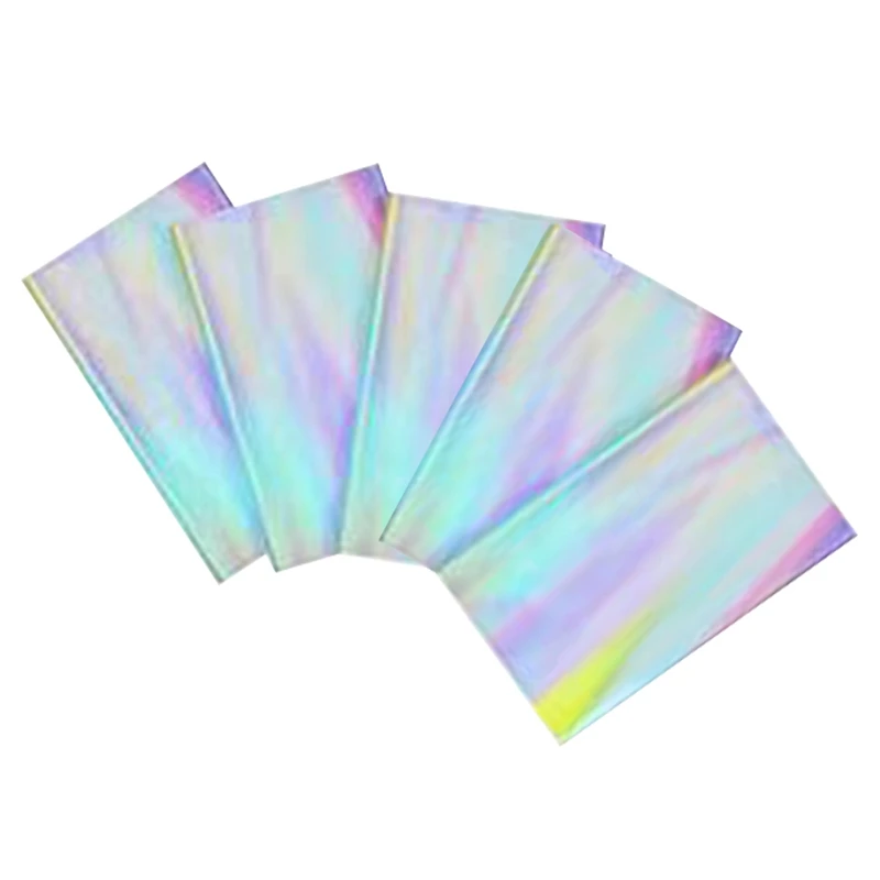 

5 шт., пластиковые блестящие скатерти