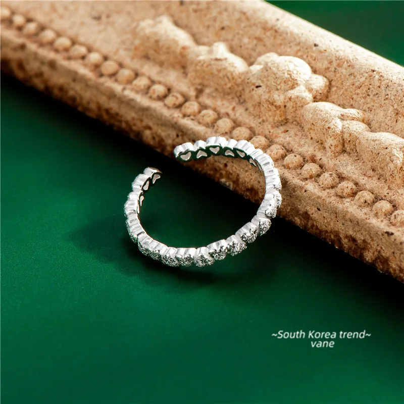 

Высококачественные модные широкие Открытые Кольца из стерлингового серебра 925 пробы