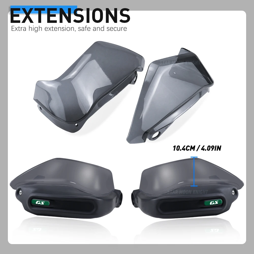 Фото Удлинитель цевья для BMW R1300GS R1300 GS 2023-R1300 GS R 1300GS ADV 2024- Щит для защиты рук Защита лобового стекла №5