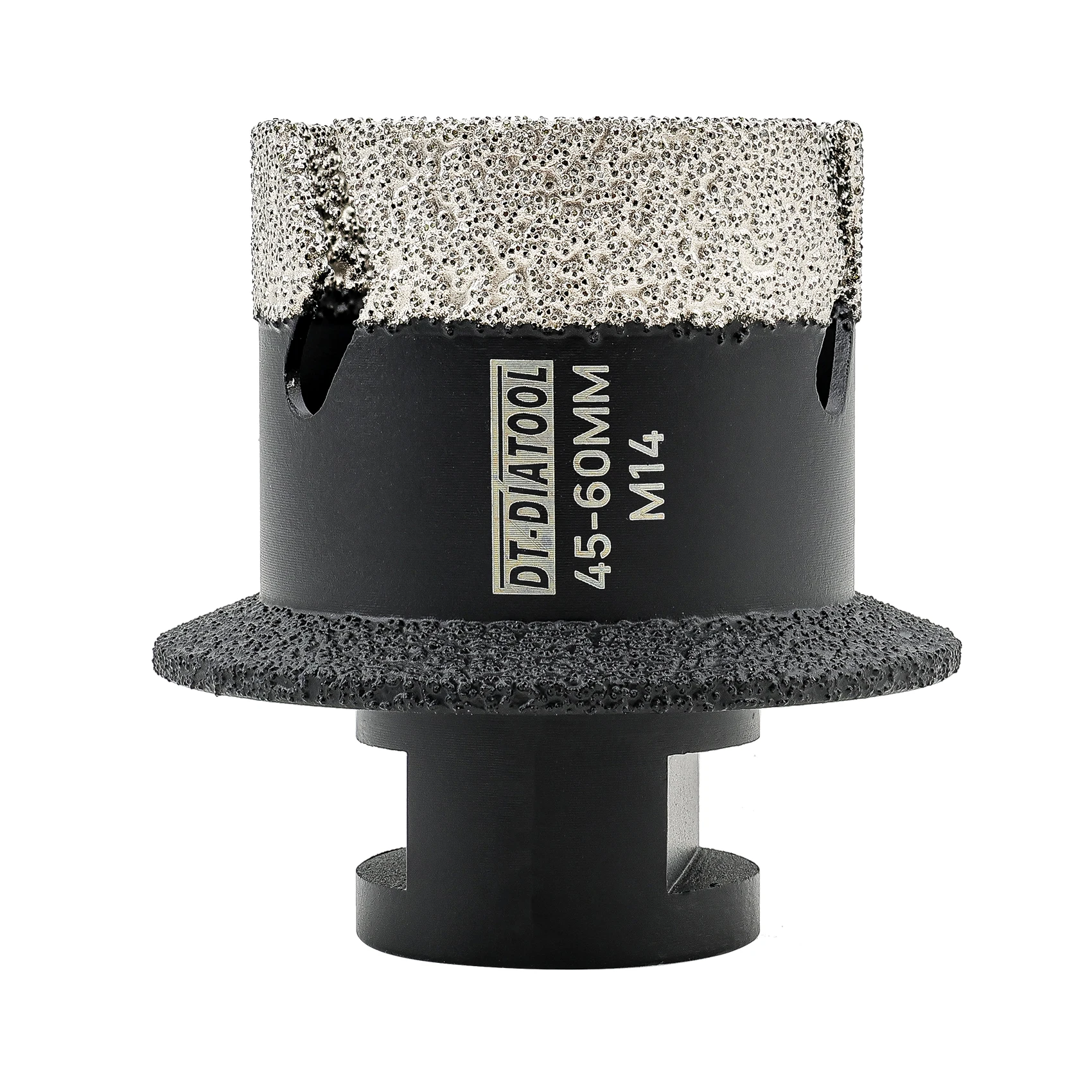 DT-Diatool Алмазная открывалка для умывальника, кольцевая пила, сверло с алмазным сердечником, сверло для раковины, резьба M14, для мраморной плитки, 45-60 мм