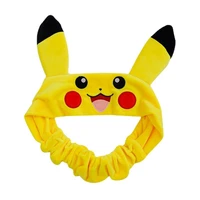 pokemon pikachu plush kawaii hairband cartoon face mask headband anime peripheral toy gift birthday holiday surprise