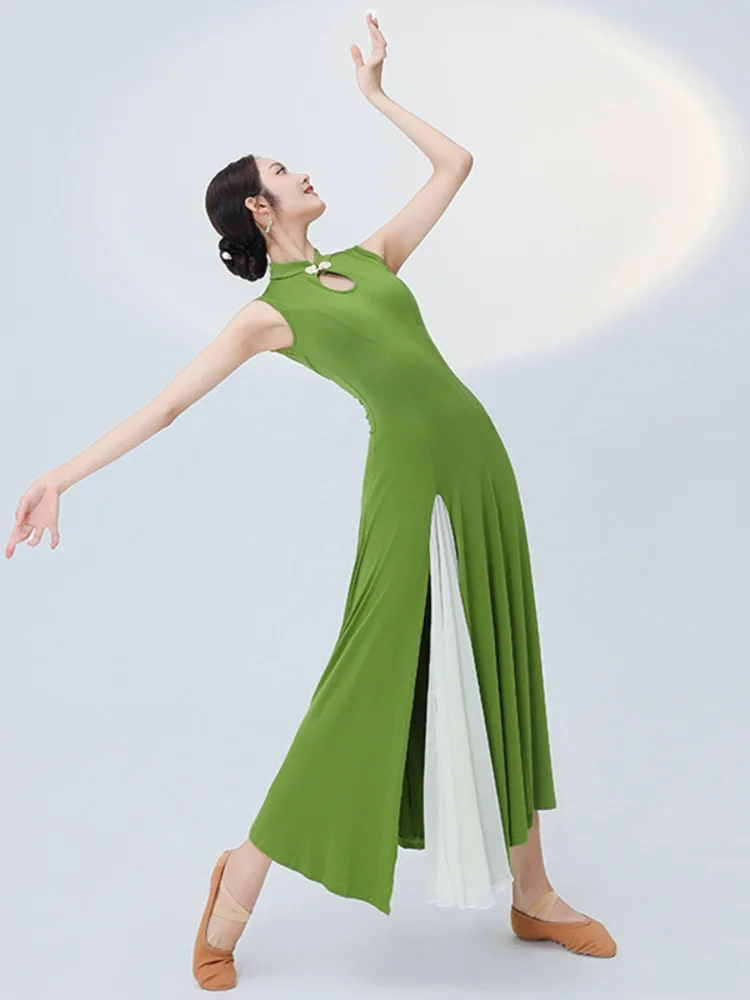 Сценический костюм с разрезом в стиле K-POP платья для латиноамериканской