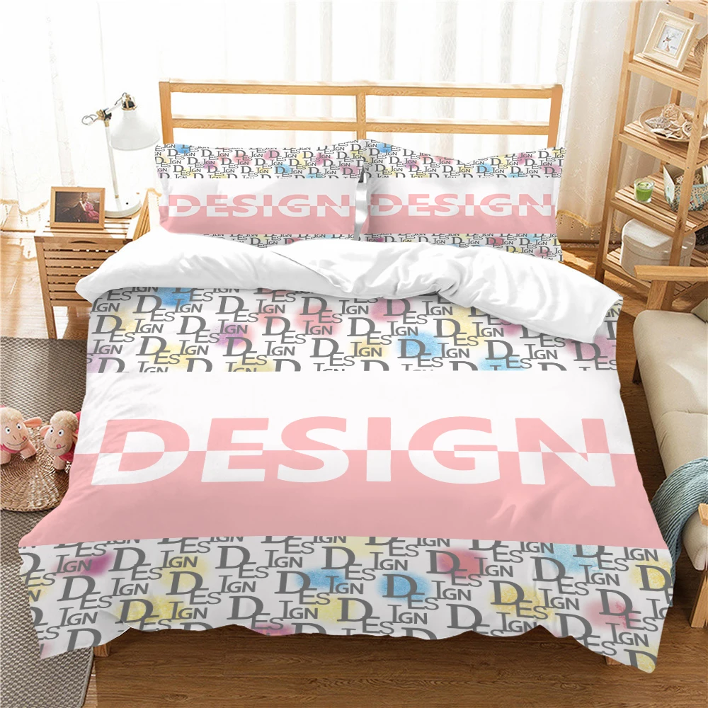 

Fashion Bedding Set 2/3pcs 3d Digital Gamer Printing Duvet Cover Sets 1Quilt Cover + 1/2 Pillowcases US/EU/AU