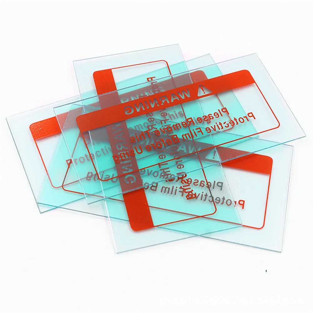 

10 шт., прозрачная защитная пластина из поликарбоната, 108 х50 мм