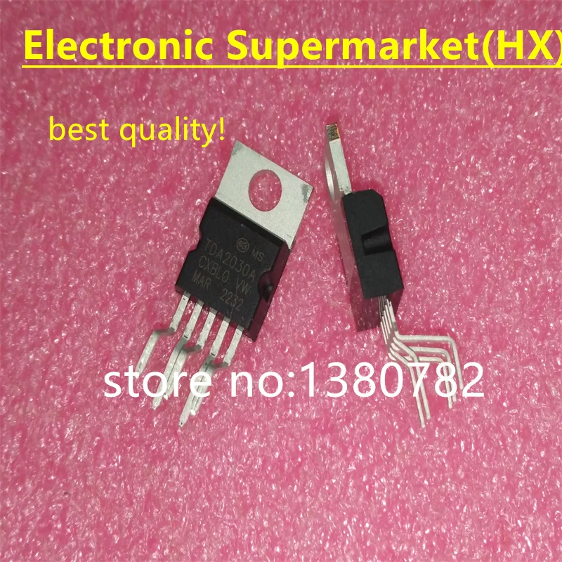 

Free shipping 100pcs/lots TDA2030A TDA2030 TO220-5 IC In stock!