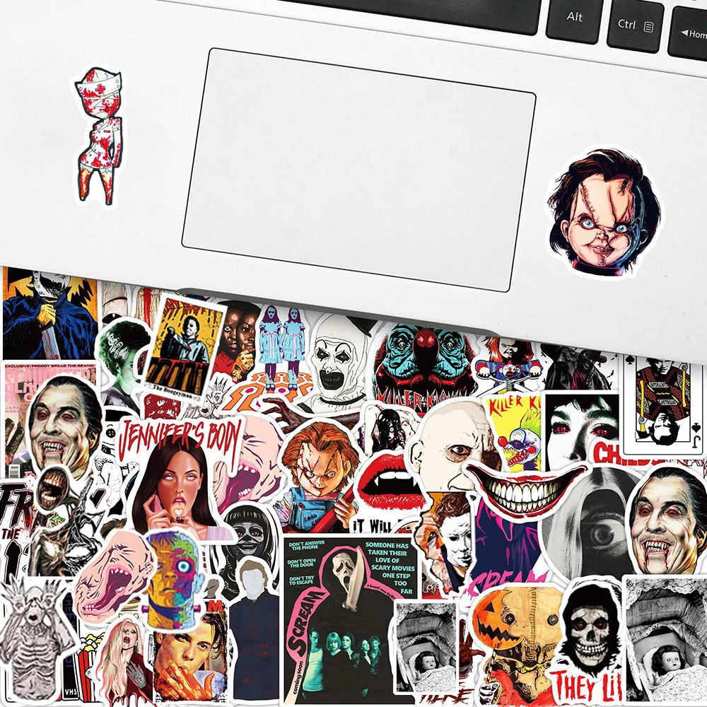 Стикеры в стиле граффити с изображением классных фильмов ужасов наклейки s для