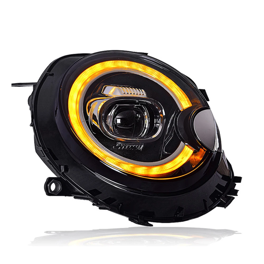 Автомобильные светодиодные фары в сборе для BMW Mini Cooper 2007 2008 2009-2013 R56 R57 R58 R59