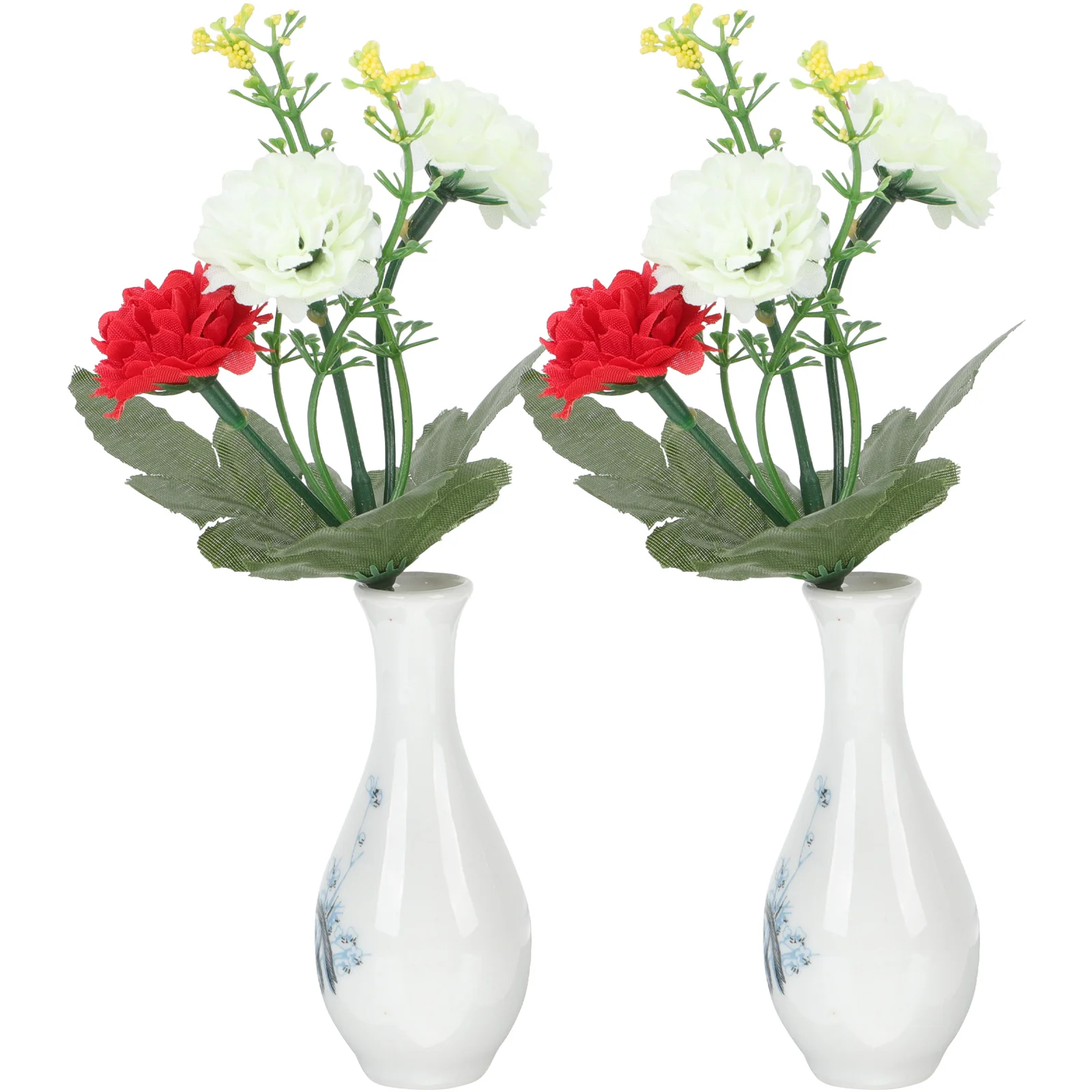 

Flowers Flower Graveartificial Cemetery Vase Faux Fake Potsclearance Headstone Bouquet Decoration Arrangementsaddledecorations