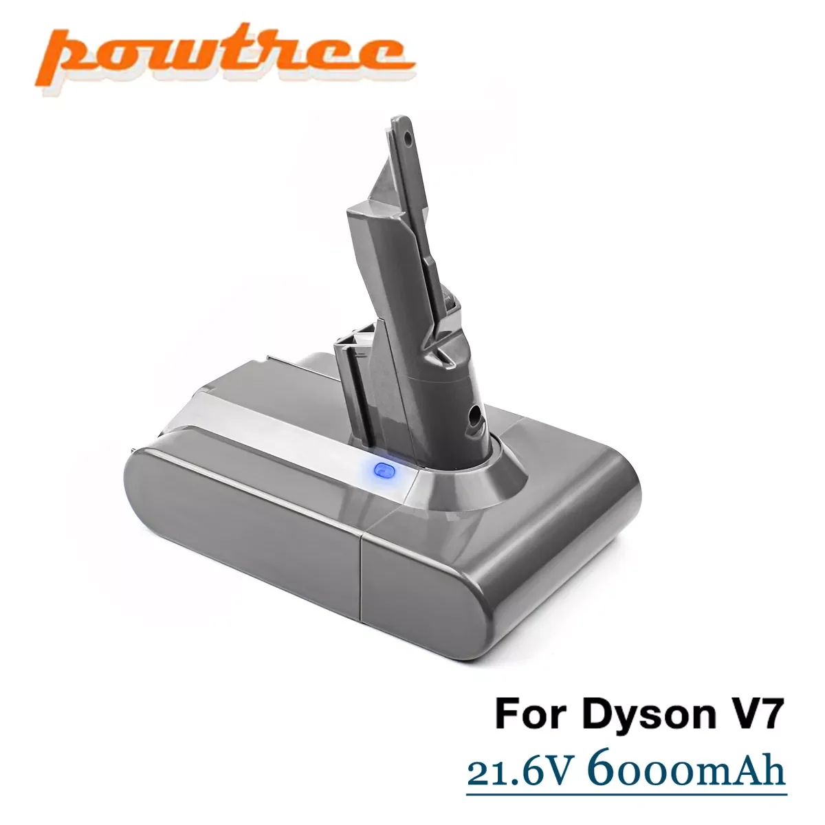 

Powtree 21.6V 6000 mAh Li - ion Rechargeable Battery For Dyson V7 Animal V7 FLUFFY V 7 Pro vacuum cleaner Replacement Parts