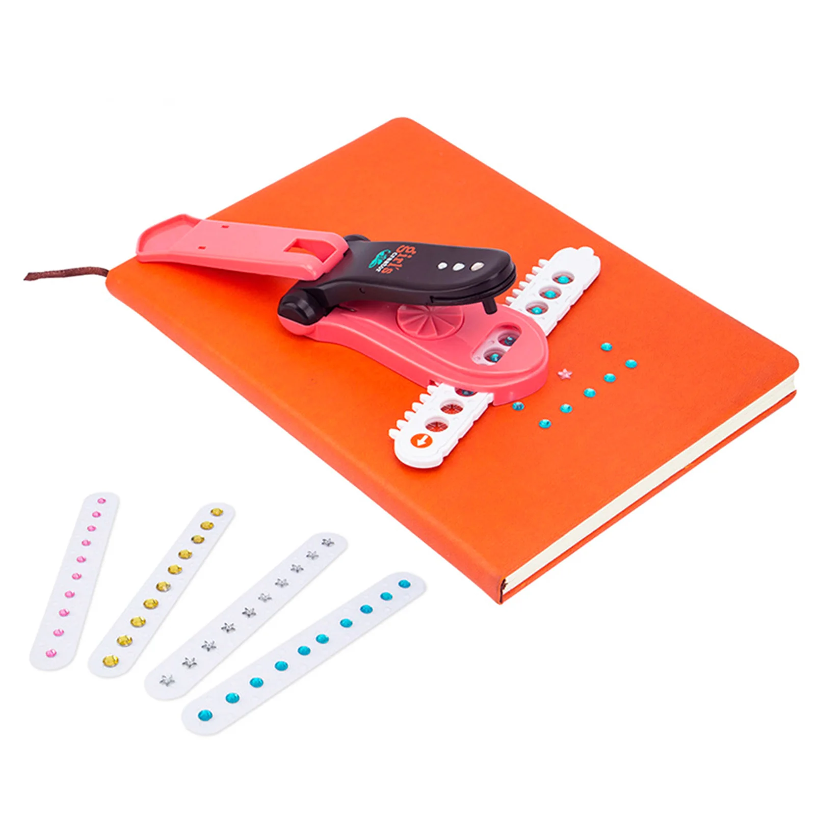 

Styling Tool Kids Styling Hair Tool With Self-adhesive 80 Gems And Jewels Children's New Toy Set Worked Cute And Sparkling On