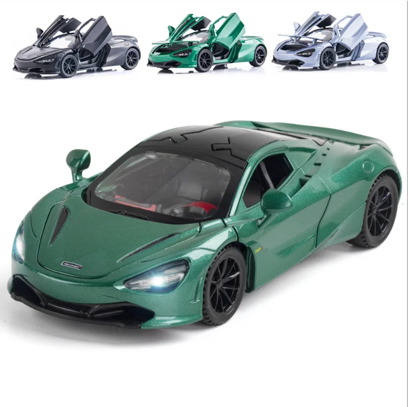 

1:32 McLaren 720S модель автомобиля из сплава со звуком светильник