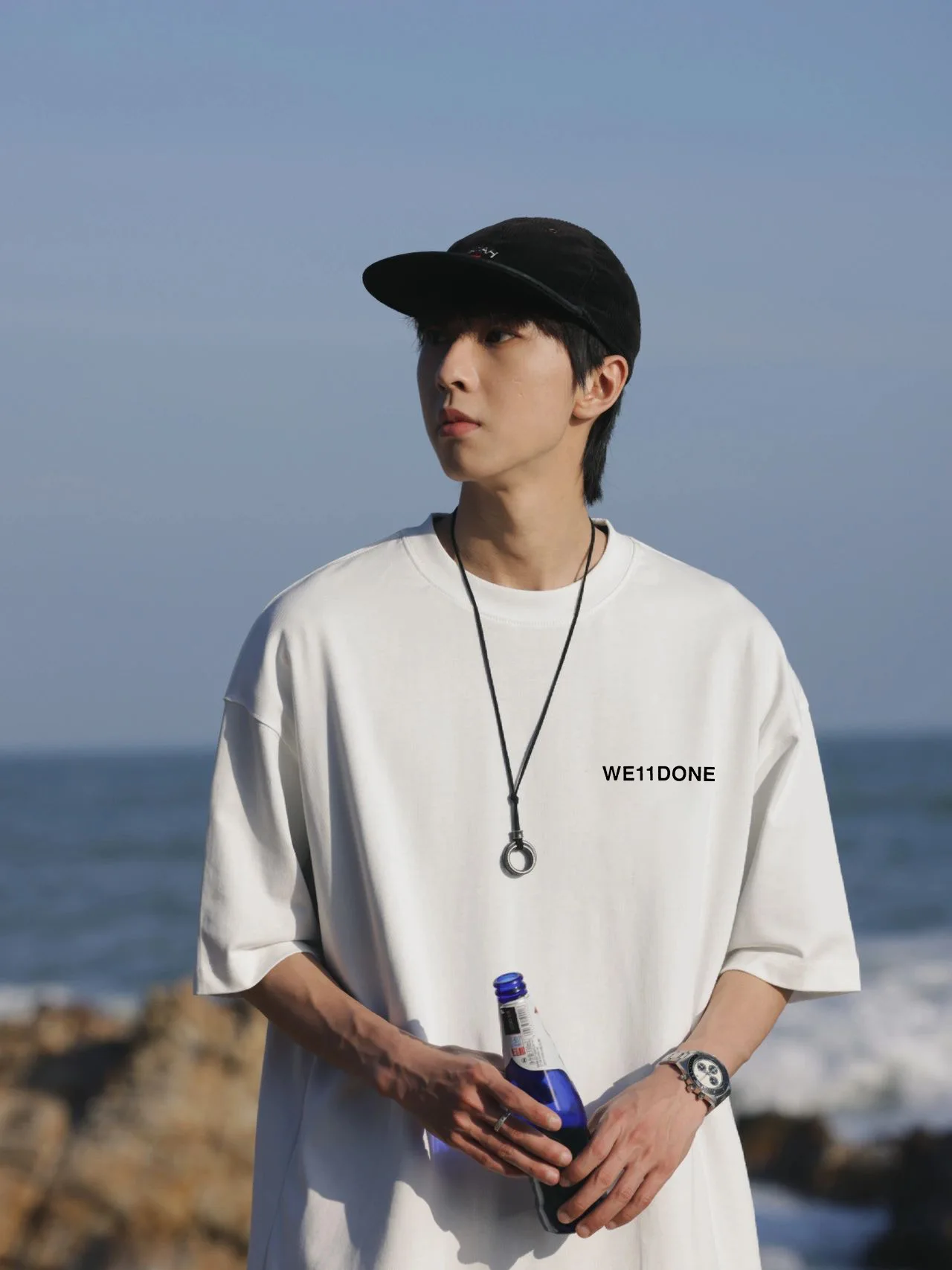 

WE11DONE Print Rubik Cube Korean Style Brand Tshirt Summer Men Women Short Sleeve Tops Cotton T-shirt Oversize Tee Free Shipping